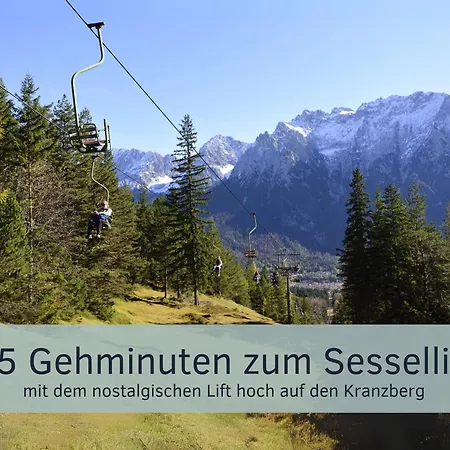 Karwendelsuite - 5 Sterne Mit Bestem Bergblick, Zentrumsnah & Ruhig Gelegen, Familienfreundlich Mittenwald