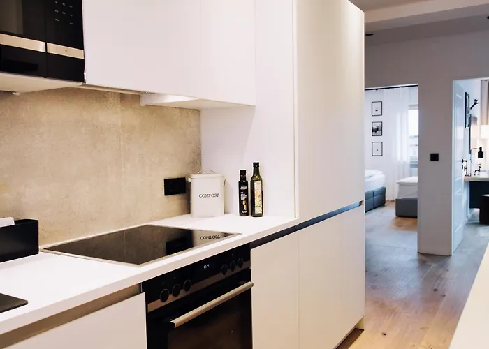 Apartmán Karwendelsuite - 5 Sterne Mit Bestem Bergblick, Zentrumsnah & Ruhig Gelegen, Familienfreundlich